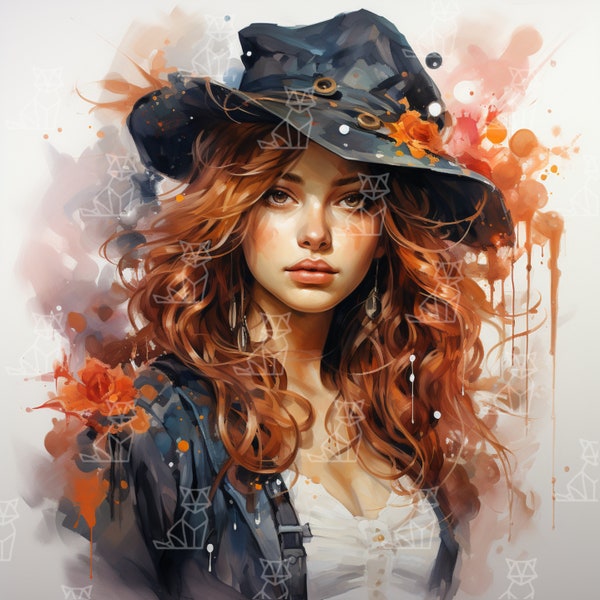 Watercolor Miss Fortune png, Miss Fortune png, League of Legends png - Miss Fortune Tumbler, MissFortune Poster, MissFortune Watercolor png.