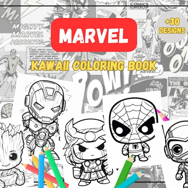 Kawaii Coloring Pages Characters - Il 600x600.6604725767 Kn41 