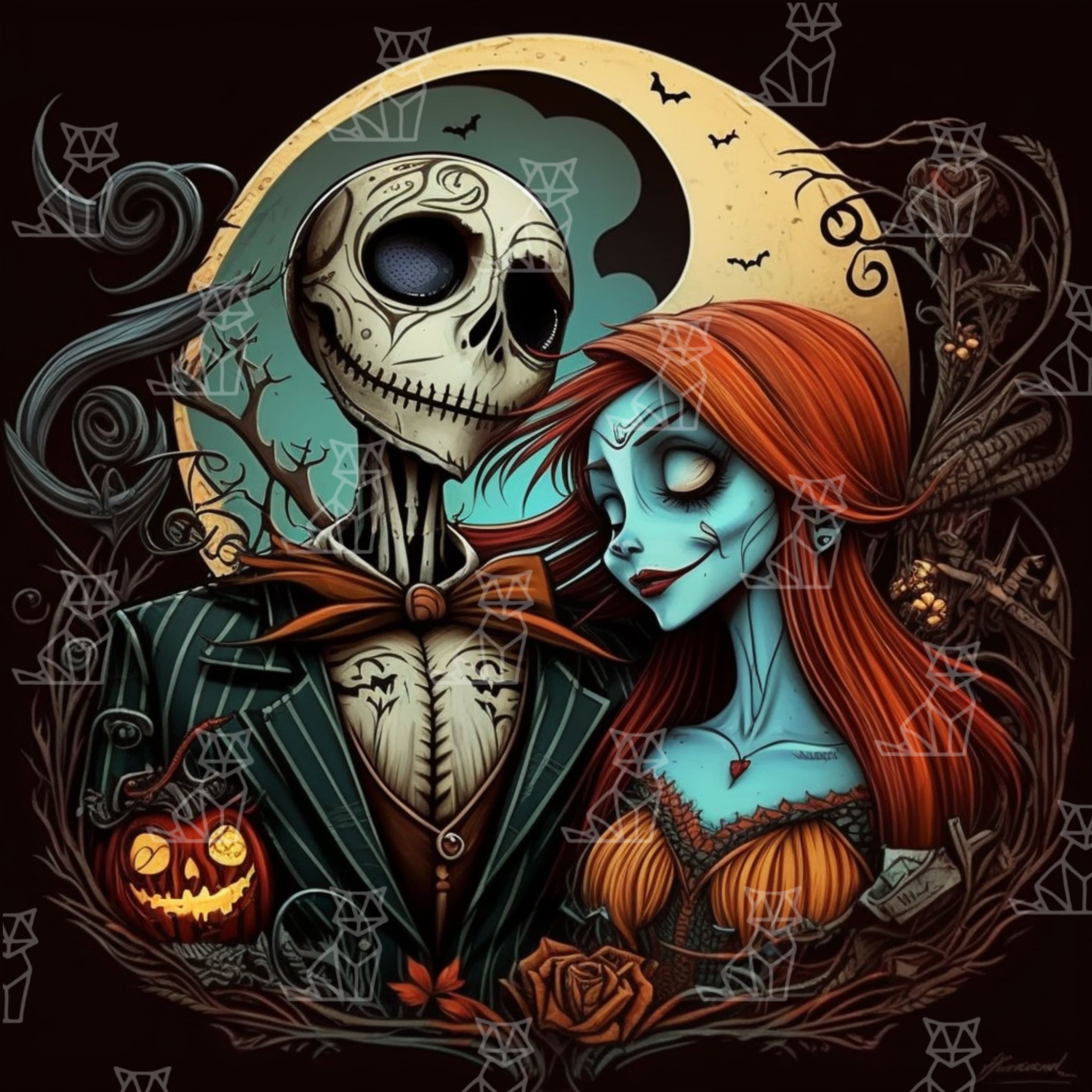 the nightmare before christmas sally wallpaper