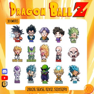 30 Anime-Style Chibi Emotes – Static Twitch and Discord Pack – Kawaii Energy Reactions – With & Without Text