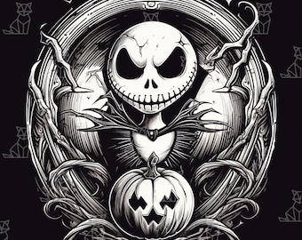 Jack and Sally png, Jack png, Sally png, Jack Halloween - Tumbler Design - Halloween png, Halloween shirt png, Jack Skellington digital png.