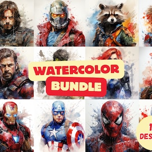 Aquarel Avengers, Avengers png, Avengers-bekerontwerp png, Avengers-poster, Rocket png, Marvel png - Aquarel Marvel Heroes png