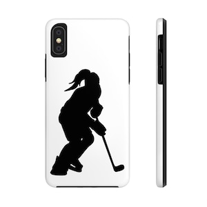 Female Hockey Tough Phone Cases, Case-Mate
