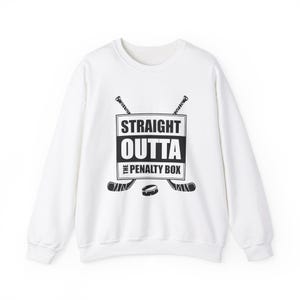 Straight Outta the Penalty Box Unisex Heavy Blend™ Crewneck Sweatshirt