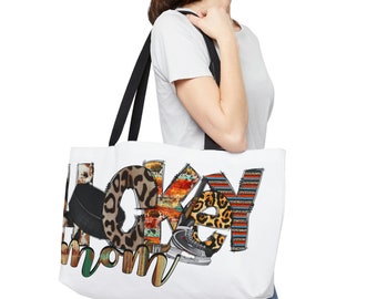 Hockey Mom Weekender Tote Bag