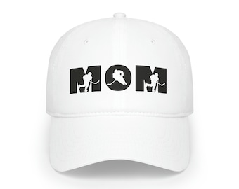 Hockey Mom Low Profile Baseball Cap