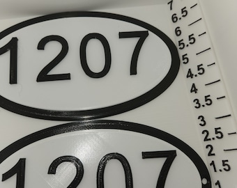 Custom Mailbox Plaques for Wood Post – Plaque with Screws – Mailbox Address Letters – House Address Numbers – Outdoor Mailbox Last Name