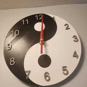 Custom Themed 3D Printed Wall Clock | 9” Unique Wall Decor | Gamer, Sports & Pop Culture Clock | Gift Idea