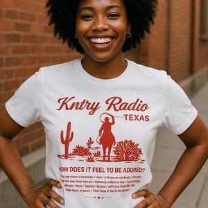 BEYONCÉ Kntry Radio Texas (Alligator Tears) | Cowboy Carter World Europe Us London Paris Tour Unisex T-shirt 2025