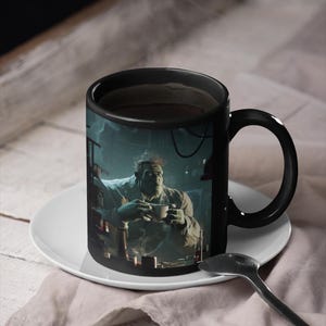 Frankenstein Coffee Cup: A Unique Mug for Horror and Coffee Lovers Gift