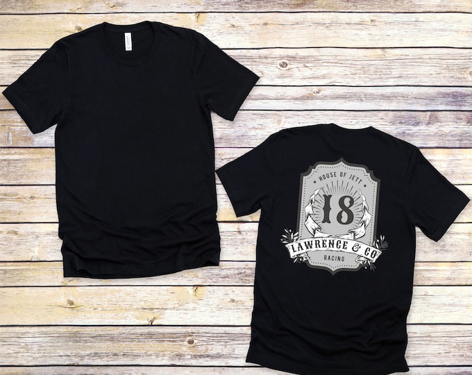 House of Jett #18 - Lawrence & Co. Unisex Short Sleeve T-Shirt, Jett Lawrence, Supercross, Motocross, Racing Tee