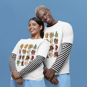 Rice and Peas Unisex tshirt, foodie shirt, funny Jamaica food shirt, shirts that go hard, cute food shirts, Bob marley