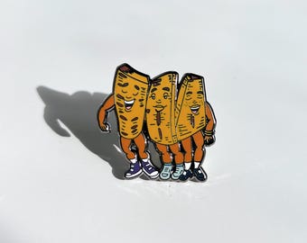 Jamaikas Emaille Pin – Kochbananen Anstecknadel