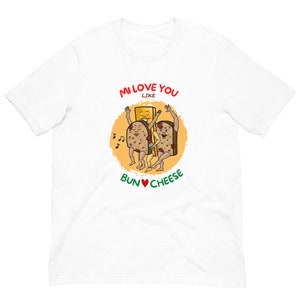 Bun and Cheese Unisex t-shirt - Caribbean gift - funny Jamaican shirt - Jamaica - Jamaican clothing - West Indian - Jamaican clothing