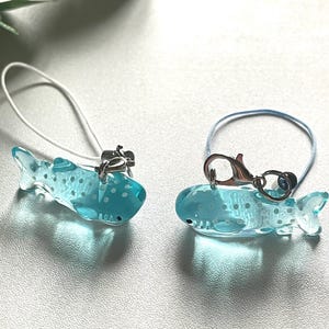 Kawaii Ocean Creature Phone Charm | Y2K Pufferfish Keychain image 12