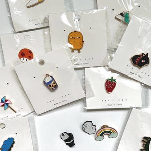 Enamel Pin | Gift pin for backpack trinket pack with phone charm Aesthetic