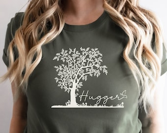 Camisa Tree Hugger, camisa ree Lover, camiseta del Día de la Tierra, camisa del Día del Árbol, camiseta amigable con los árboles, regalo del amante del árbol, camiseta ambiental, regalo del amante de la naturaleza