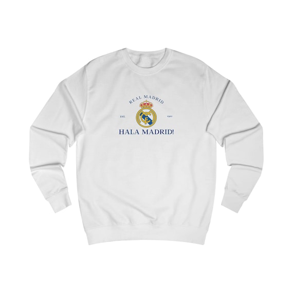 Real Madrid Sweater, Hala Madrid Sweater, Futbol Club Sweater