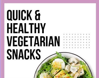 Quick & Healthy snack for vegetarian | vegetarian recipes | healthy snack |  healthy eating | cooking | food | printable recipes | snacking