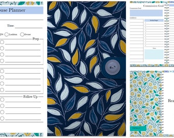 Digital Real Estate Planner | Real Estate Agent Planner | Realtor Organization | Appointment Schedule | Property Manager Agenda