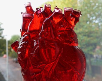 Anatomical heart decoration /gift for doctors/housewarming/home deco /anatomical heart /personalised gift /gift ideas/handmade resin gift