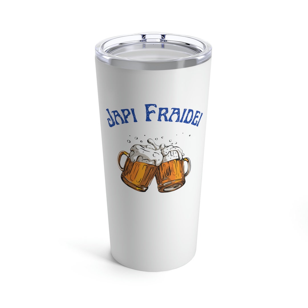 Japi Fraidei White Funny Mexican Graphic Stainless Steel Tumbler ...