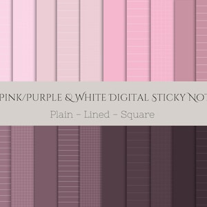 Digital Sticky Notes | Digital Stickers | Digital Planner | Neutral Notes | Aesthetic | Minimalist | GoodNotes, Notability, IPad, PNG Files
