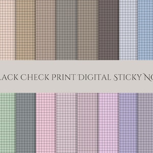 Digital Sticky Notes | Digital Stickers | Digital Planner | Neutral Notes | Aesthetic | Minimalist | GoodNotes, Notability, IPad, PNG Files