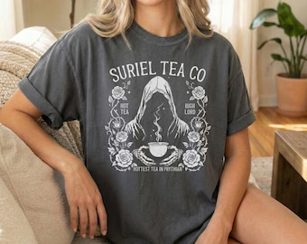 Suriel Tea Co. Shirt: ACOTAR Fantasy Reader Apparel