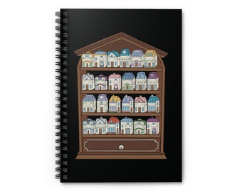 Lenox Spice Village Spiral Notebook - Ruled Line