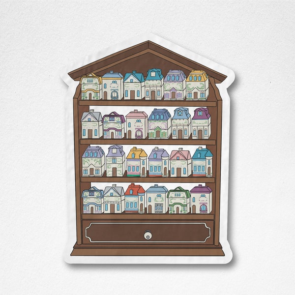 Lenox Spice Village Sticker | Lenox china | cottage core | Spice |