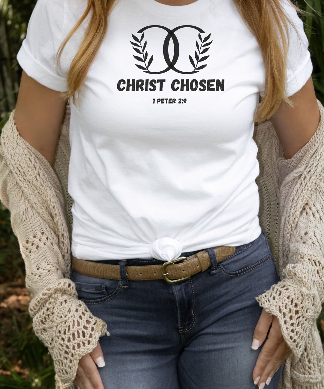 Christ Chosen Tshirt Bible Verse Tshirt Bible Study Shirt Etsy
