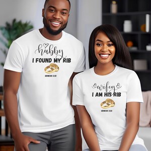 Wedding Tees, Bride and Groom T-shirts, Hubby T-shirt, Wifey T-shirt, Honeymoon T-shirt, Just Married T-shirts