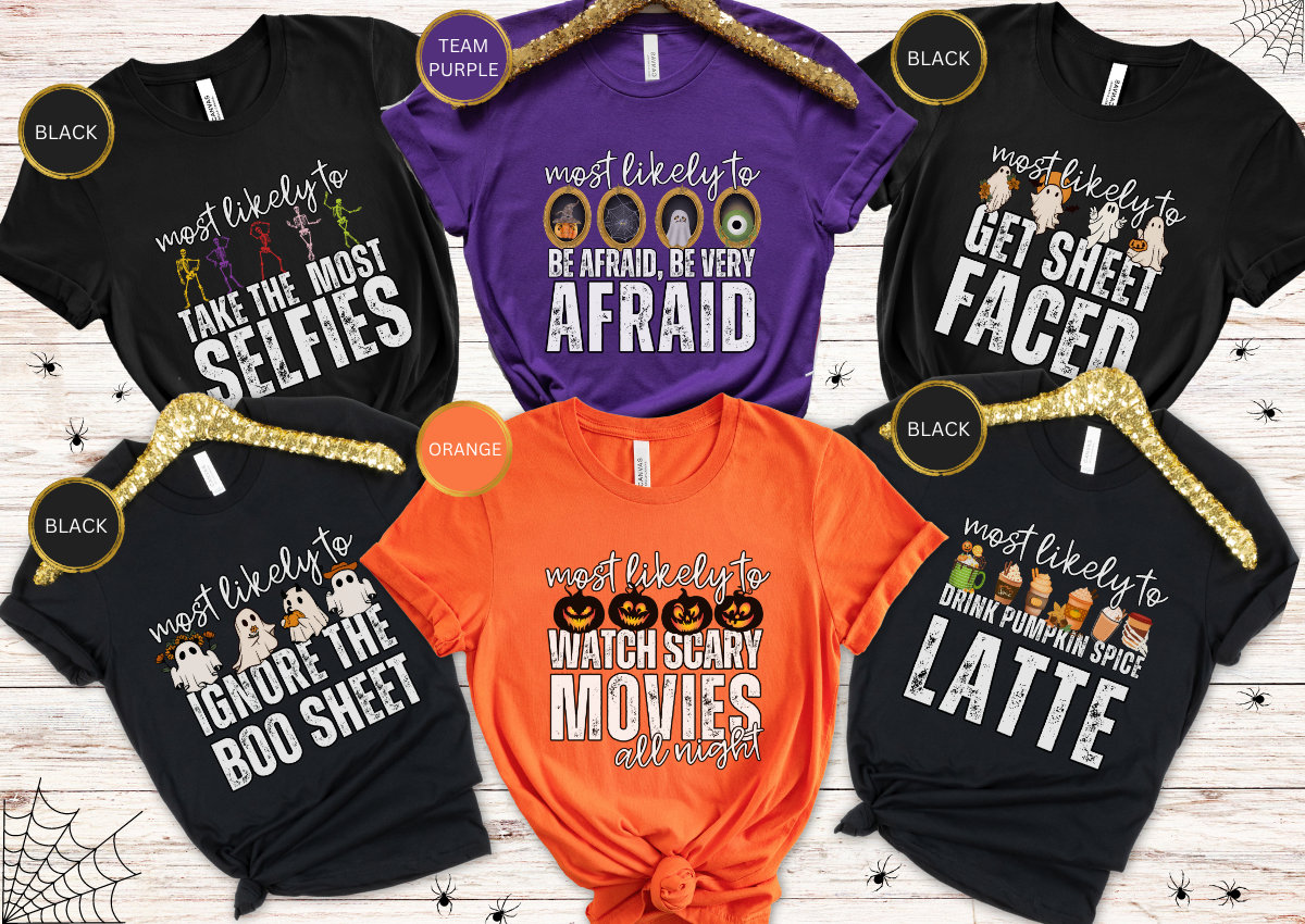 Halloween Family Group Shirts Funny Halloween Cousin Crew Etsy