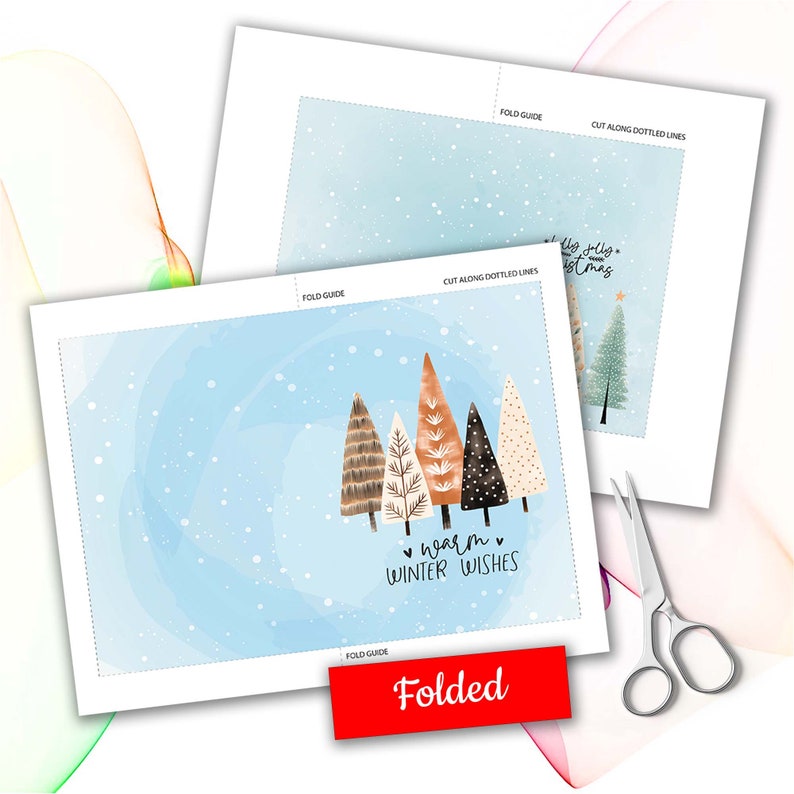 Samples of digital christmas cards