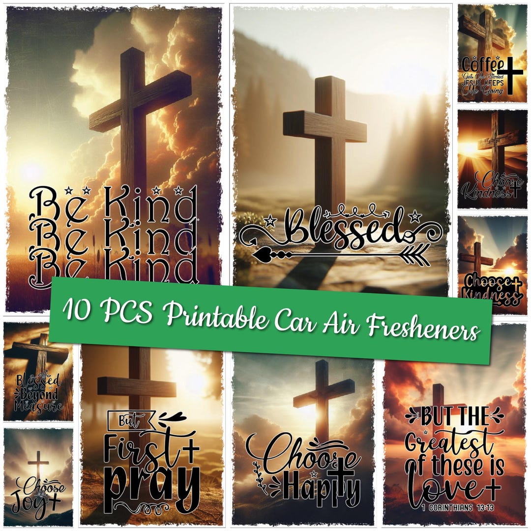 Car Air Freshener- prayer Changes Things