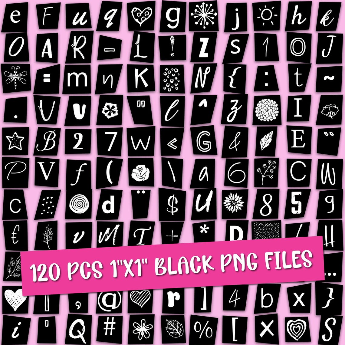 Mean Girls Burn Book Alphabet Bundle Burn Book Letters PNG Bundle Burn ...
