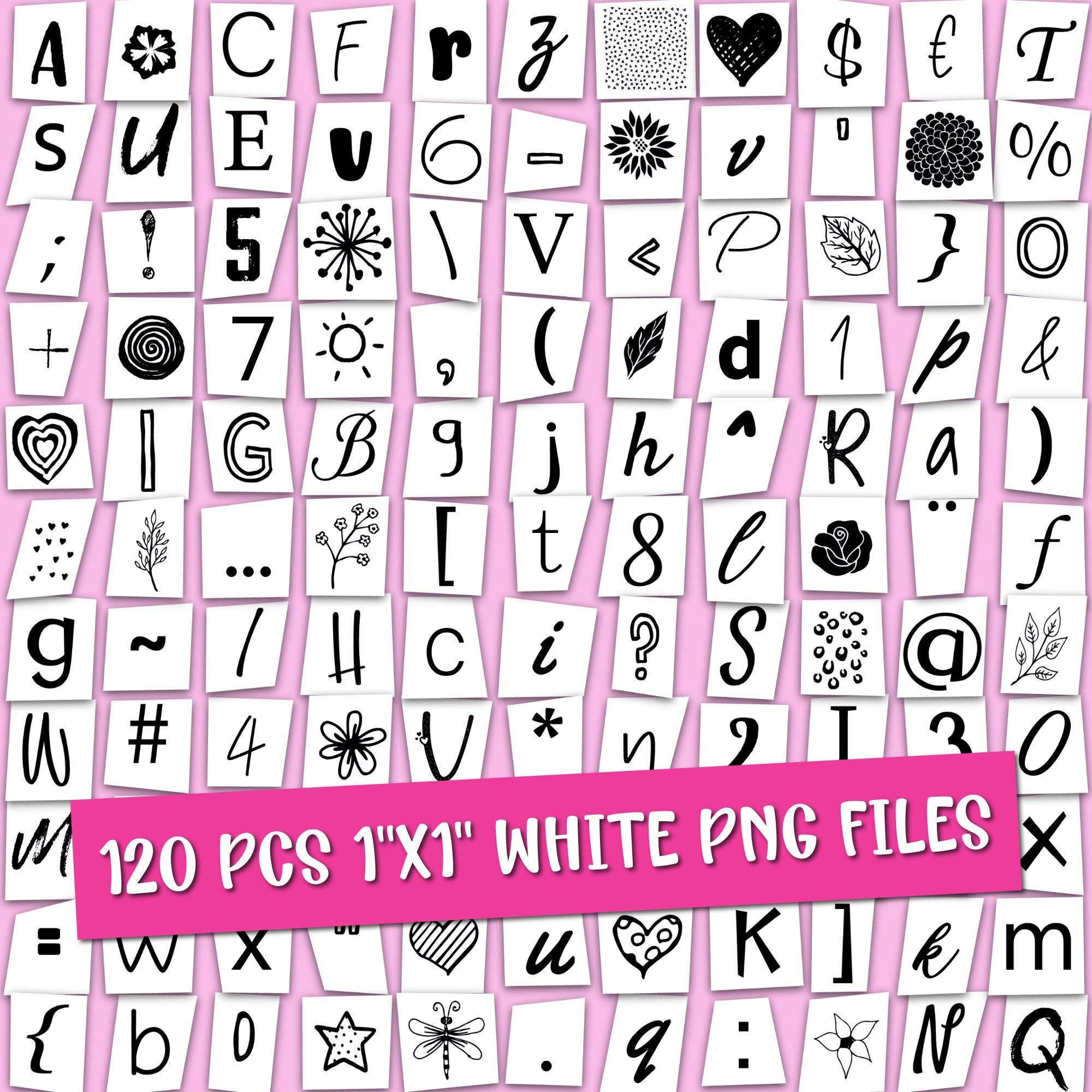 Mean Girls Burn Book Alphabet Bundle Burn Book Letters PNG Bundle Burn ...