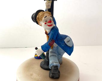 Decantador de licor Lionstone Clown, whisky vintage raro, edición limitada de 1978, una pieza de conversación y coleccionable