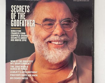 Revista Cigar Aficionado con Francis Coppala, octubre de 2003