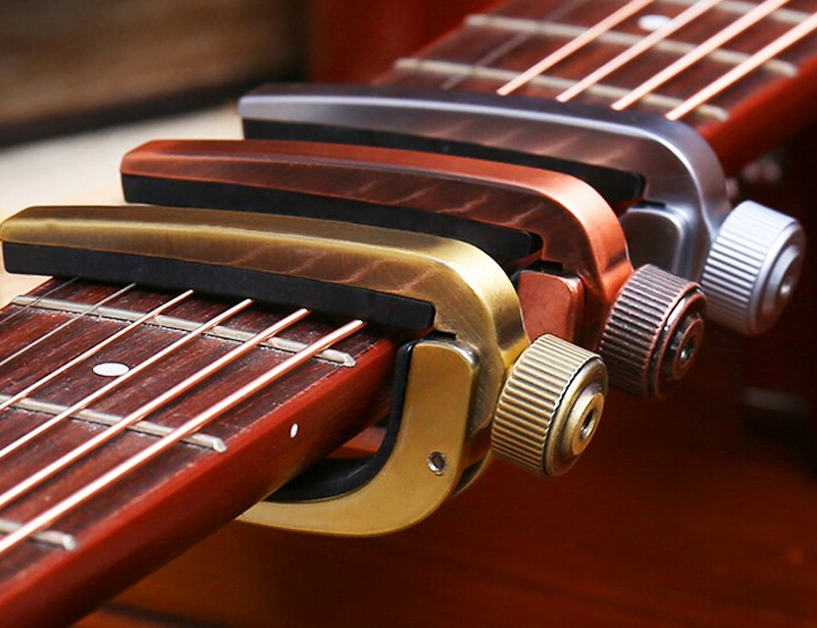 Guitar Capo Capodastre Acoustic Guitar Capo Bass Guitar Etsy