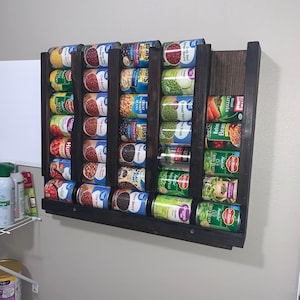 Canned Food Wall Storage 