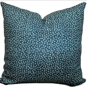 Robert Kime YOZAKURA BLUE pillow cover high end
