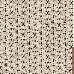 Sarah Vanrenen/Ditsy Bitter Chocolate Fabric/Housse de coussin/simple ou double face/Fabriqué sur commande