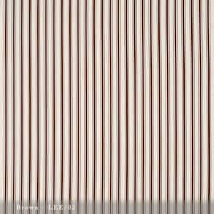 Lisa Fine Textiles Brown Lee stripe pillow cover designer