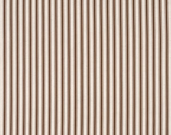 Lisa Fine Textiles Brown Lee stripe pillow cover designer