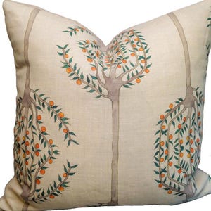 Radish Moon Orange Grove pillow cover designer/Made to Order
