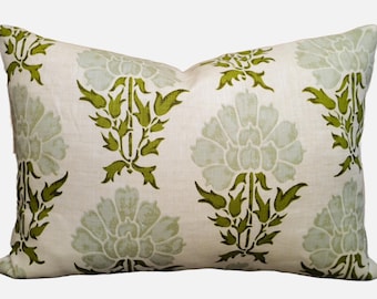 Guy Goodfellow single or double sided pillow cover/Persian Vine/Made to order