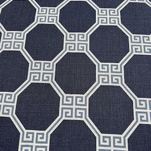 Schumacher ON BOTH SIDES Williams Sonoma blue pillow cover designer