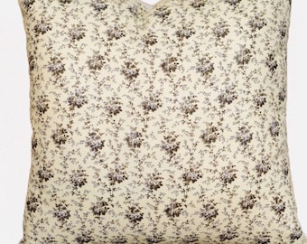 Howe london Rambling Rose/single or double sided/ fabric pillow cover/Made to order